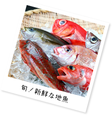 旬！新鮮な地魚